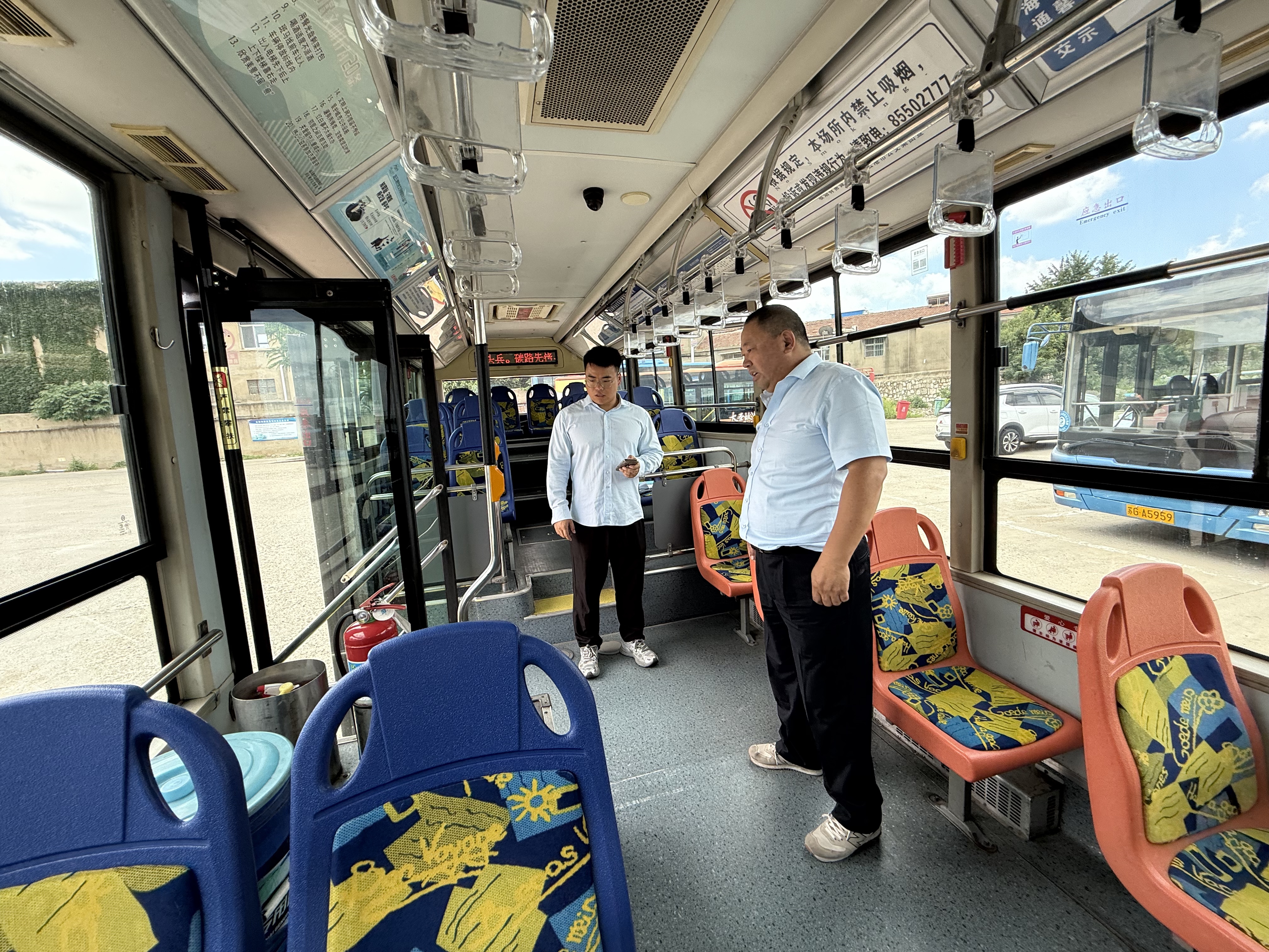 公交集團(tuán)海通公交公司構(gòu)建“行車安全  + 場站安全”筑牢安全防線